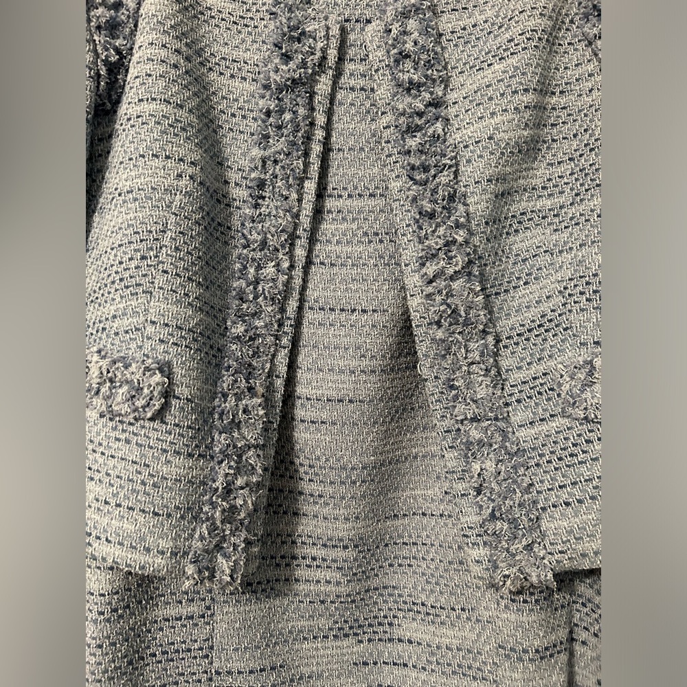 Pink Tartan 2 piece jacket and skirt in size 14   Nice shades of blue colours - Picture 3 of 11